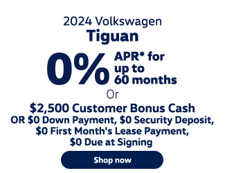 Volkswagen Tiguan special offer