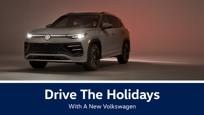 Drive the holidays with a new Volkswagen