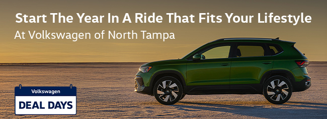 Unforgettable Year End Savings at Volkswagen of North Tampa.