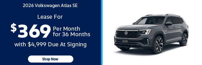 2025 Volkswagen Atlas offer