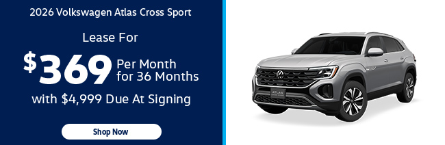 2025 Volkswagen Atlas Cross Sport offer