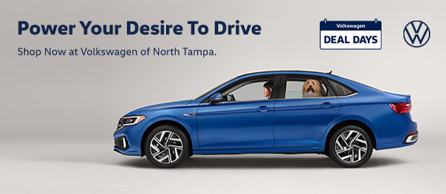 Power your desire to drive, shop now at Volkswagen of North Tampa