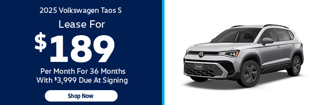2025 Volkswagen Taos S offer