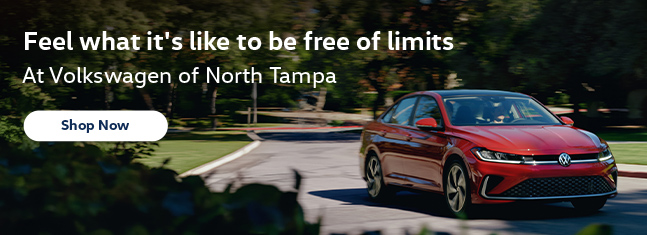 Feel what its like to be free of limits at Volkswagen of North Tampa