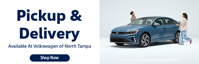 Pickup & Delivery Available At Volkswagen of North Tampa