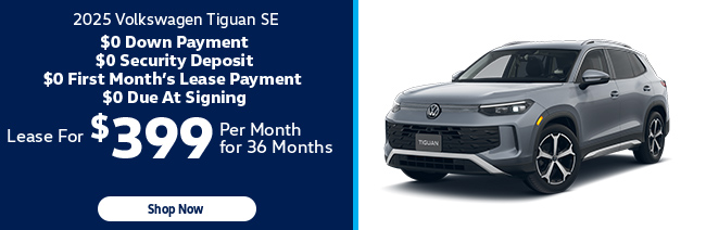 2025 Volkswagen Tiguan offer