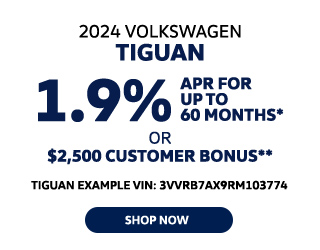 2024 Volkswagen Tiguan and Tiguan