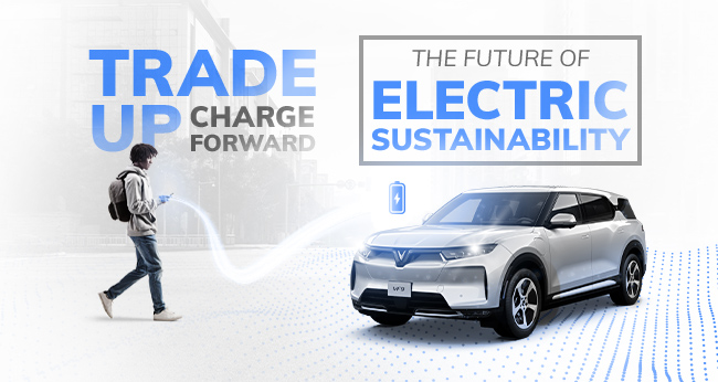 Trade-up charge forward at VinFast San Diego