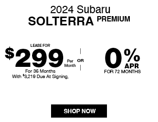 2024 Subaru Solterra offer