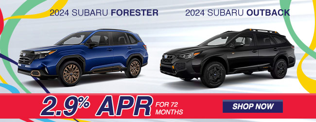 2024 Subaru Forester and Outback offer