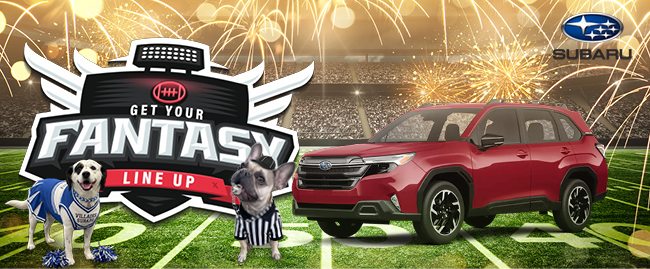 Get your fantasy line up only at Villages Subaru