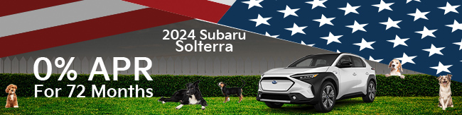 2024 Subaru Solterra offer