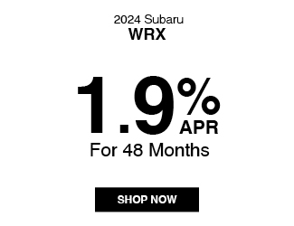 Subaru WRX offer