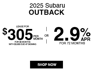 Subaru Outback offer