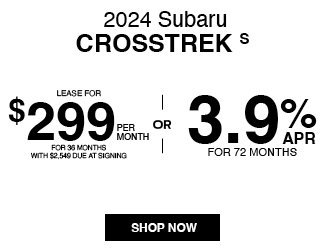 Subaru Crosstrek S offer