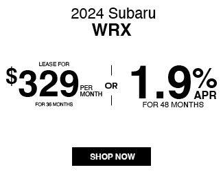 2024 Subaru WRX offer