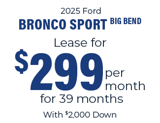 2025 Ford Bronco offer