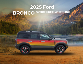 2025	Ford	Bronco	Sport Free Wheeling