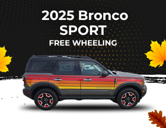 2025 Ford Bronco offer Free Wheeling