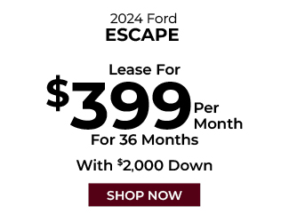 Ford Escape lease offer