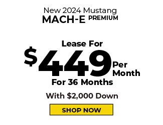 Mustang Mach-E lease offer