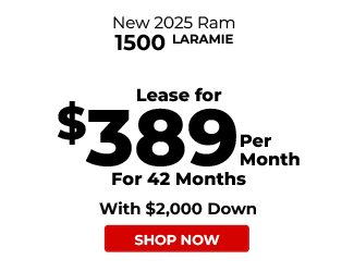 2025 RAM 1500 Laramie offer