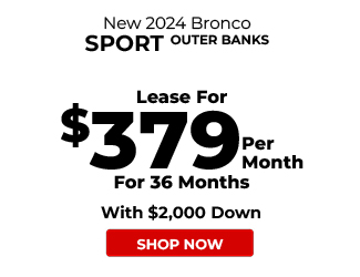 2024 Bronco Sport Outer Banks offer