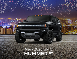 New GMC Hummer EV in black