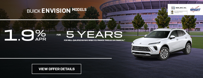 Buick Evision Models offer