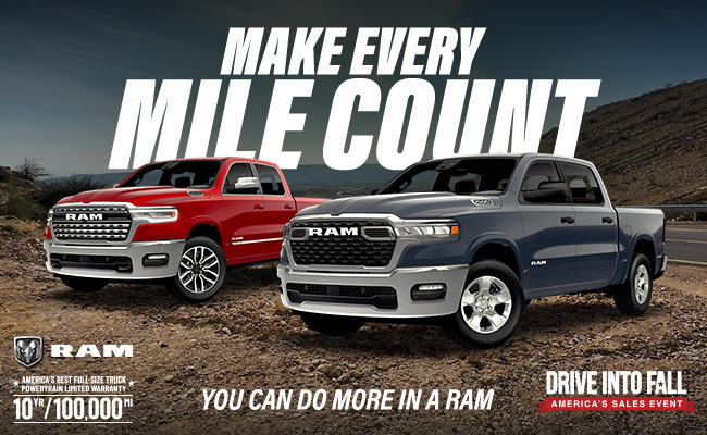 Make every mile count - you can do more in a RAM