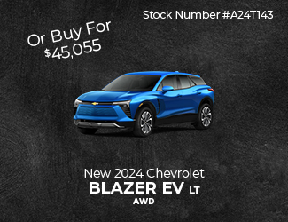 Chevy Blazer EV offer