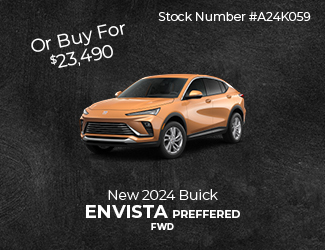 Buick Envista Special Offer