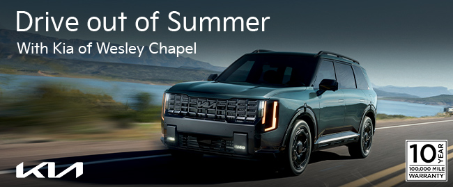Drive out of summer on a brand new ride