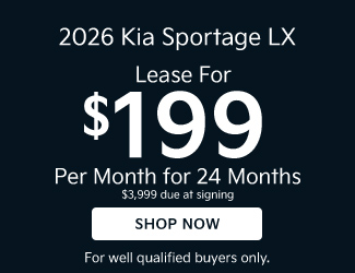 Kia Sportage offer
