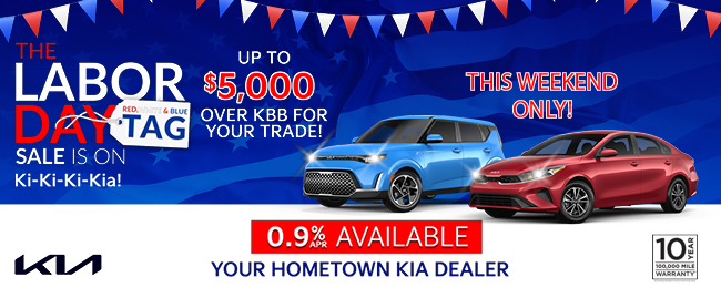 Summer never ends sale at Kia of Wesley Chapel