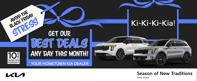 Summer never ends sale at Kia of Wesley Chapel