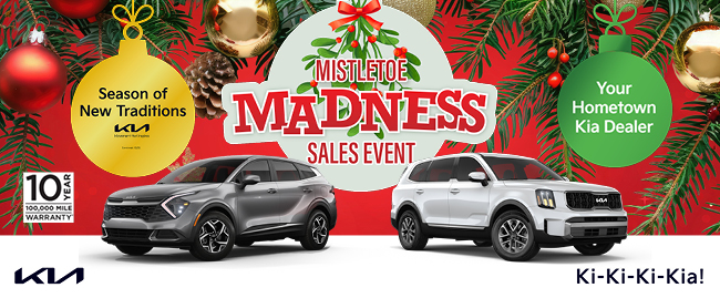 Mistletoe Madness Sales Event