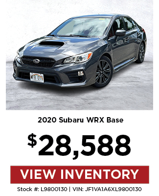 2020 Subaru WRX