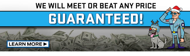 We'll beat any price guaranteed!