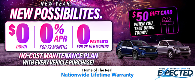 It is a black friday blast at Westshore Honda