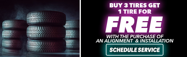 Buy 3 tires get 1 tire for free