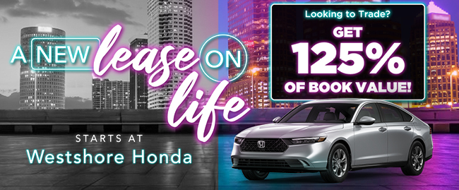 A new lease on life starts at Westshore Honda