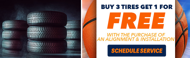 Buy 3 tires get 1 tire for free