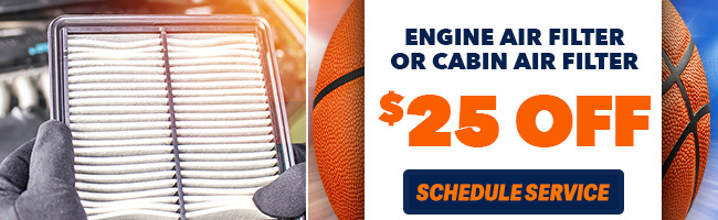 Engine Air Filter or cabin air filter
