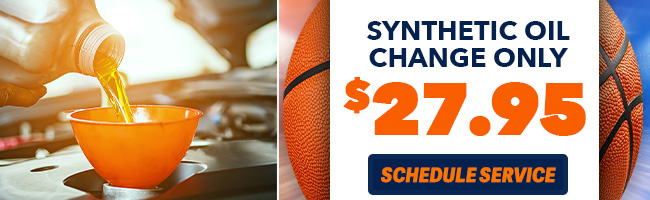 Synthetic oil change
