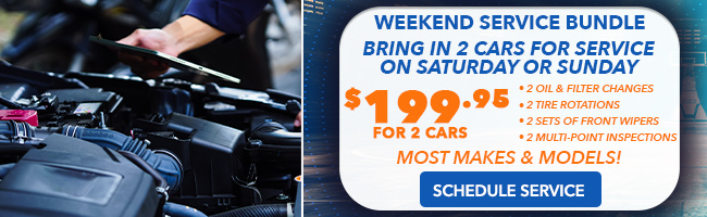 Weekend Service Bundle Special