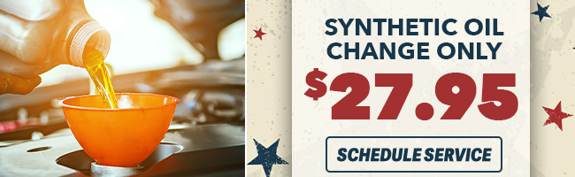 Synthetic oil change