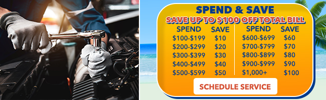Service savings today