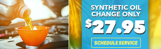 Synthetic oil change