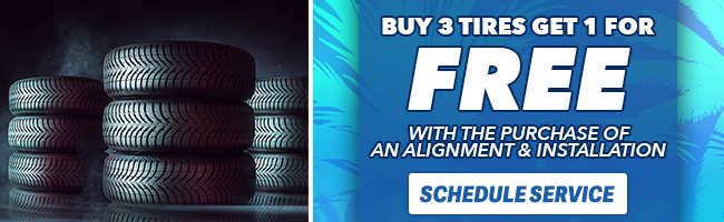 Buy 3 tires get 1 tire for free